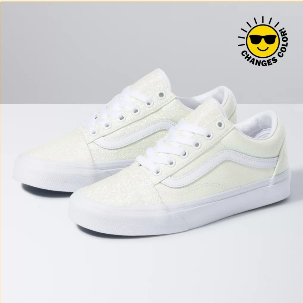 UV Color Changing Glitter Vans (Old Skool)